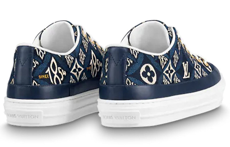 (WMNS) LOUIS VUITTON Stellar Sneakers 'Blue Monogram' 1A8GRN 4