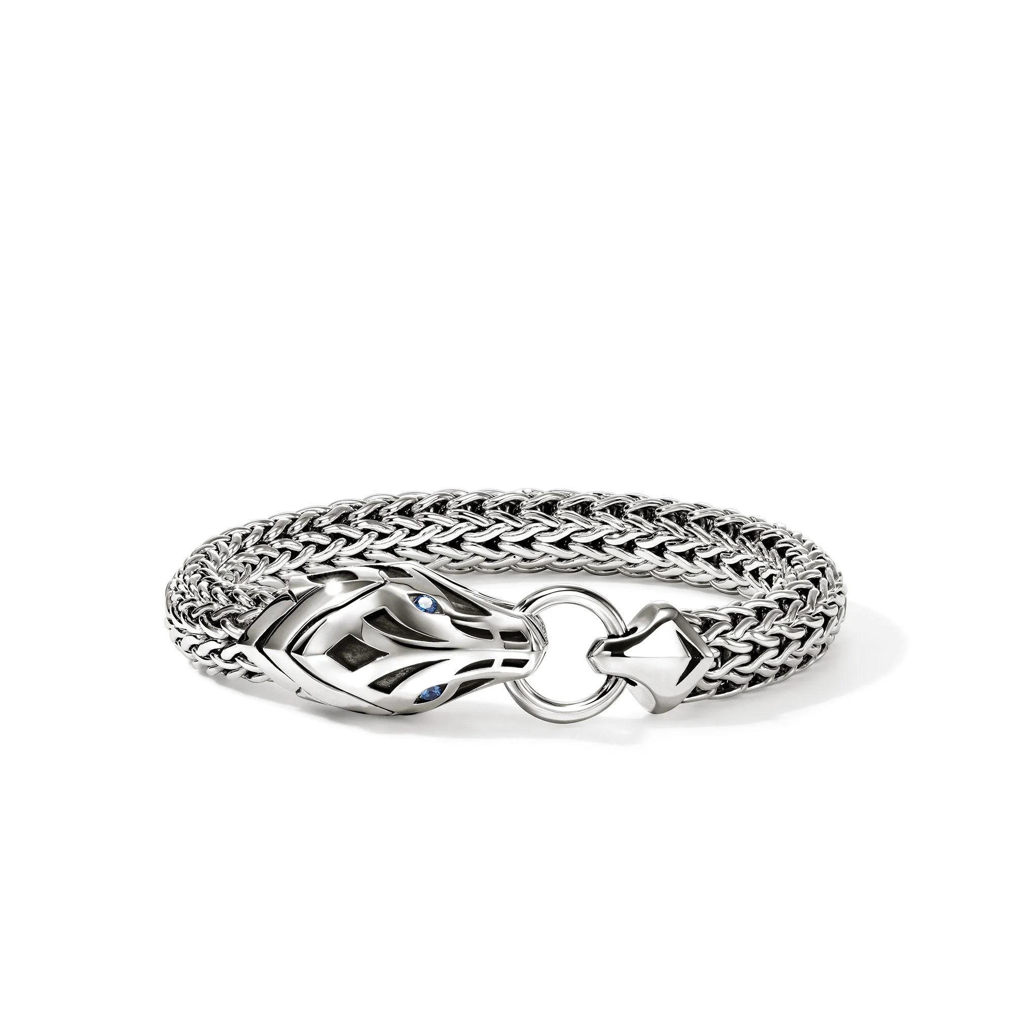 Naga Bracelet, Sterling Silver, 10.5MM - 1