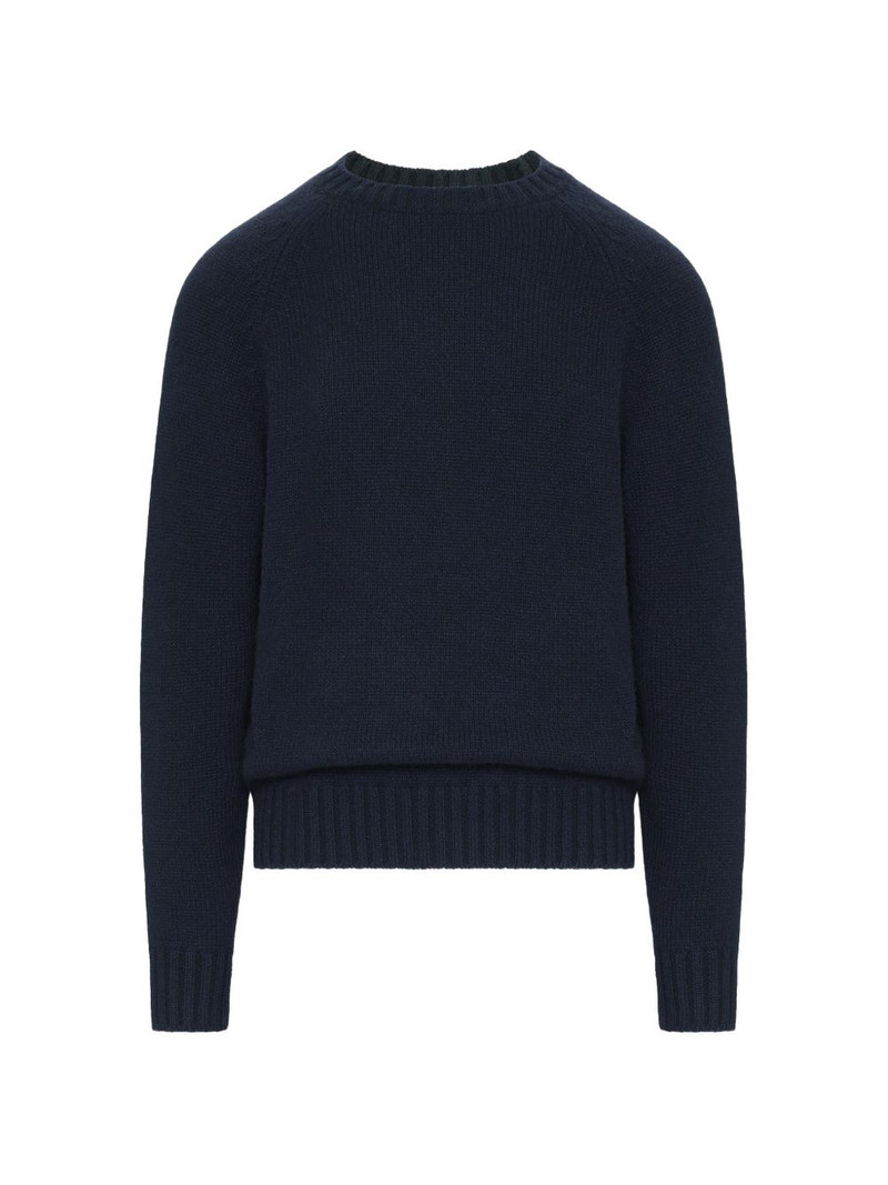 ribbed crew-neck sweater 1