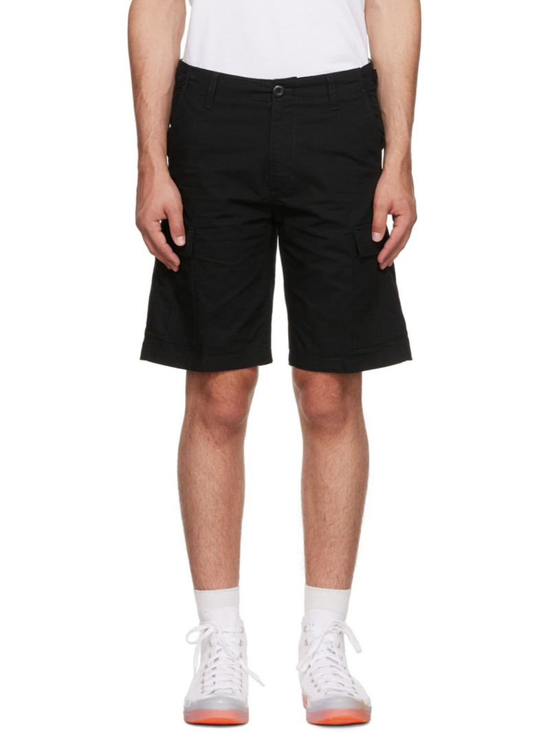 Black Aviation Shorts - 1