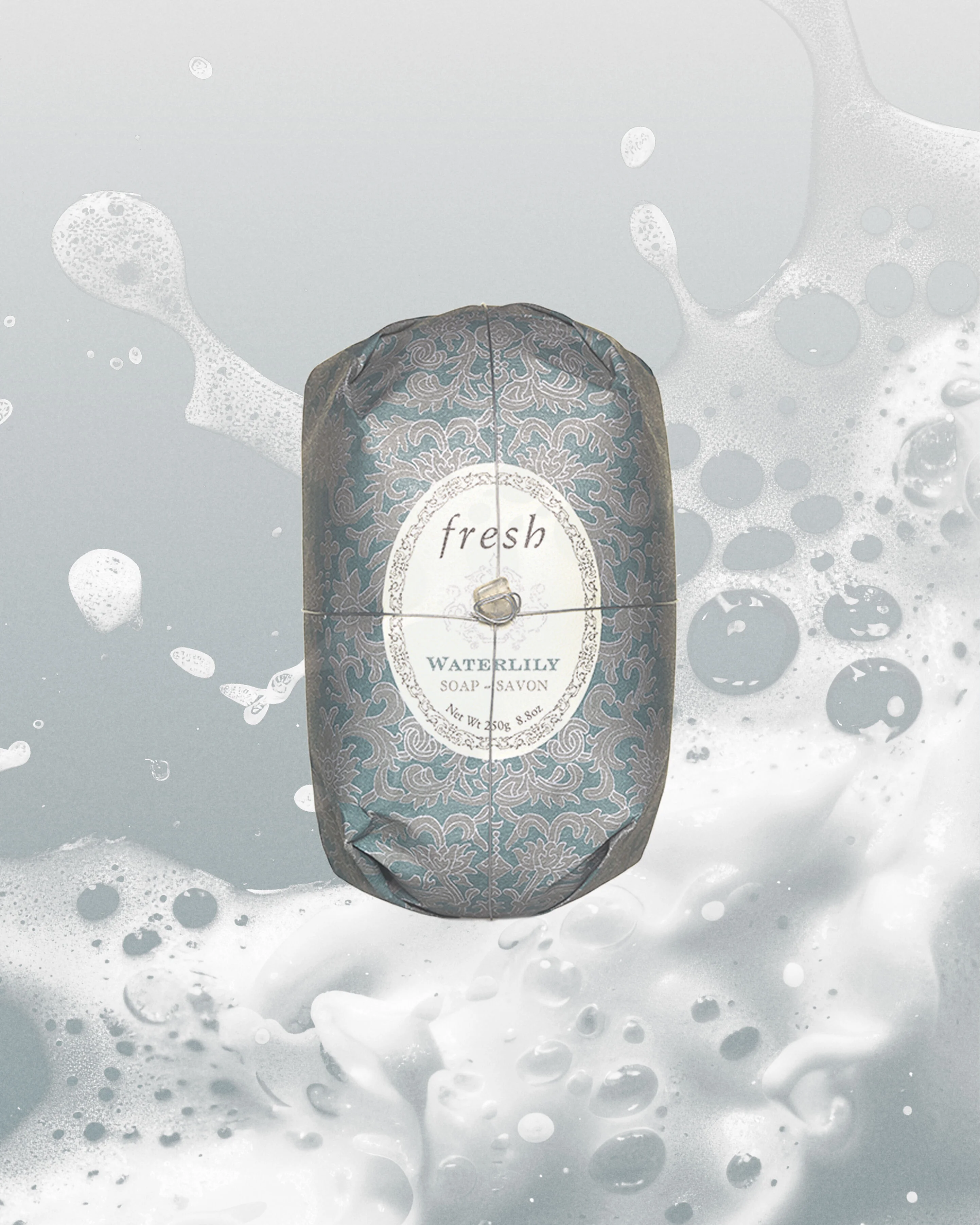 waterlily oval soap - 1
