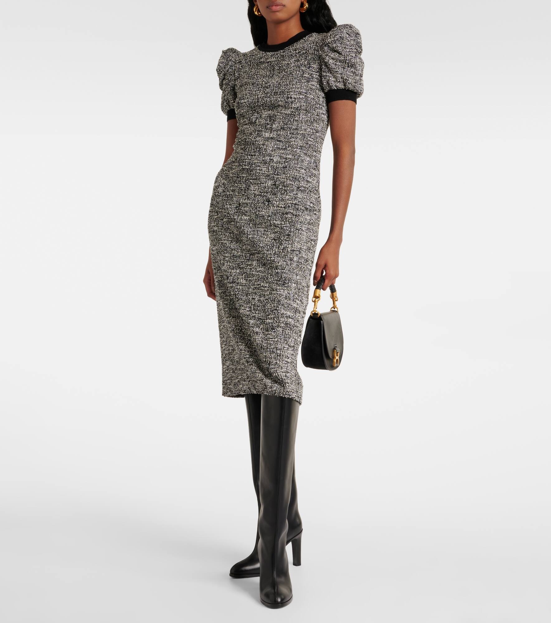 Ieti cotton-blend midi dress - 2