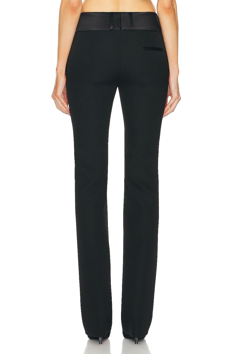 【送料&関税込】Ferragamo Silk And Linen Pants FERRAGAMO Silk Banded Trouser | forward | REVERSIBLE
