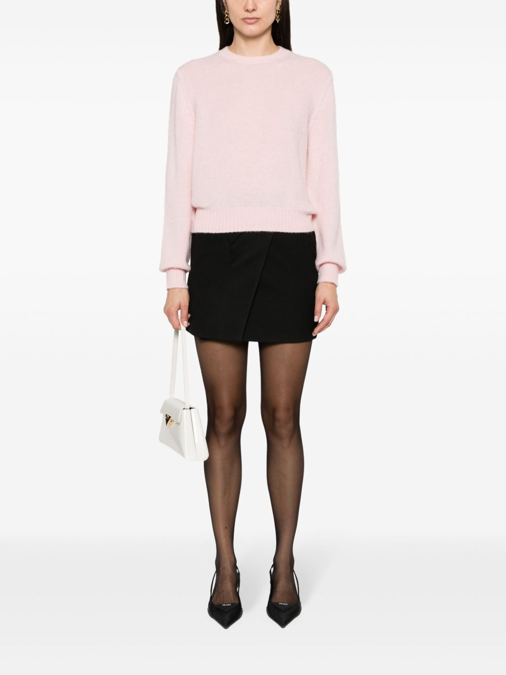 crew-neck cashmere jumper - 2