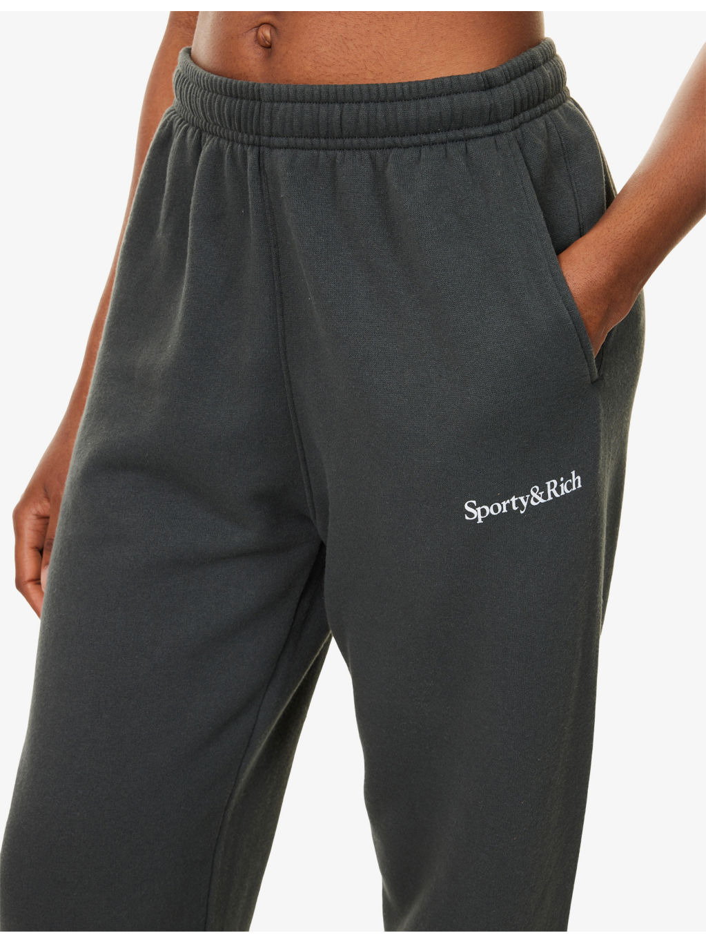 Logo-Print Straight-Leg Cotton-Blend Jogging Bottoms - 5