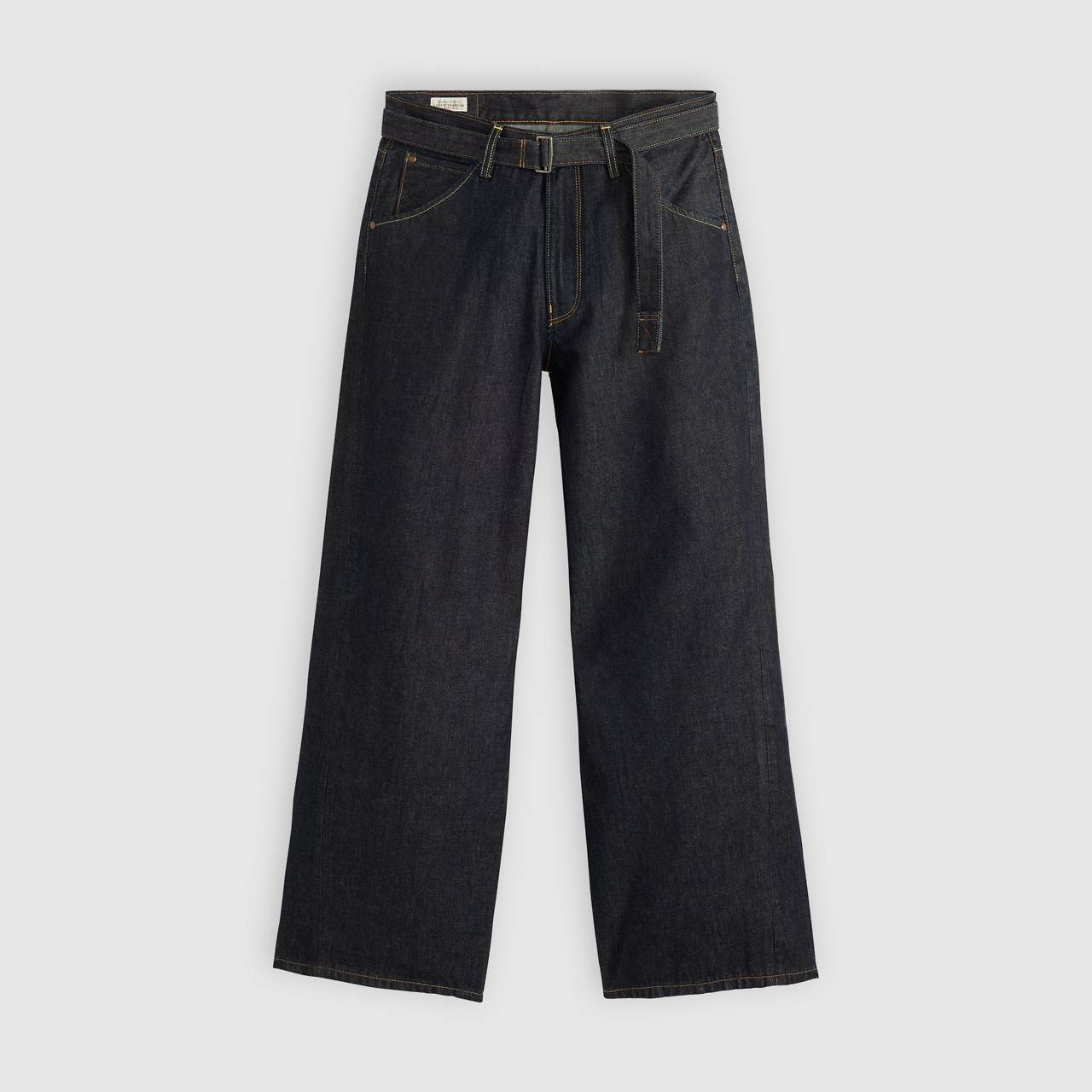 TWISTED BAGGY WIDE LEG MEN'S JEANS - 1