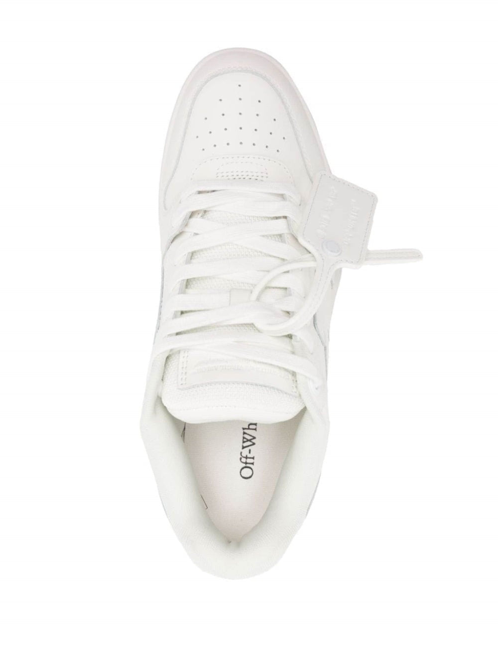 Off White Men Out Of Office Leather Sneakers - 4