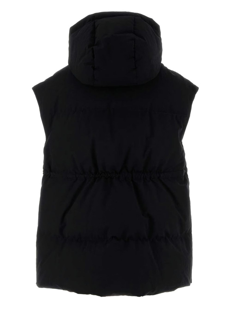 Herno Laminar hooded sleeveless down jacket outlook
