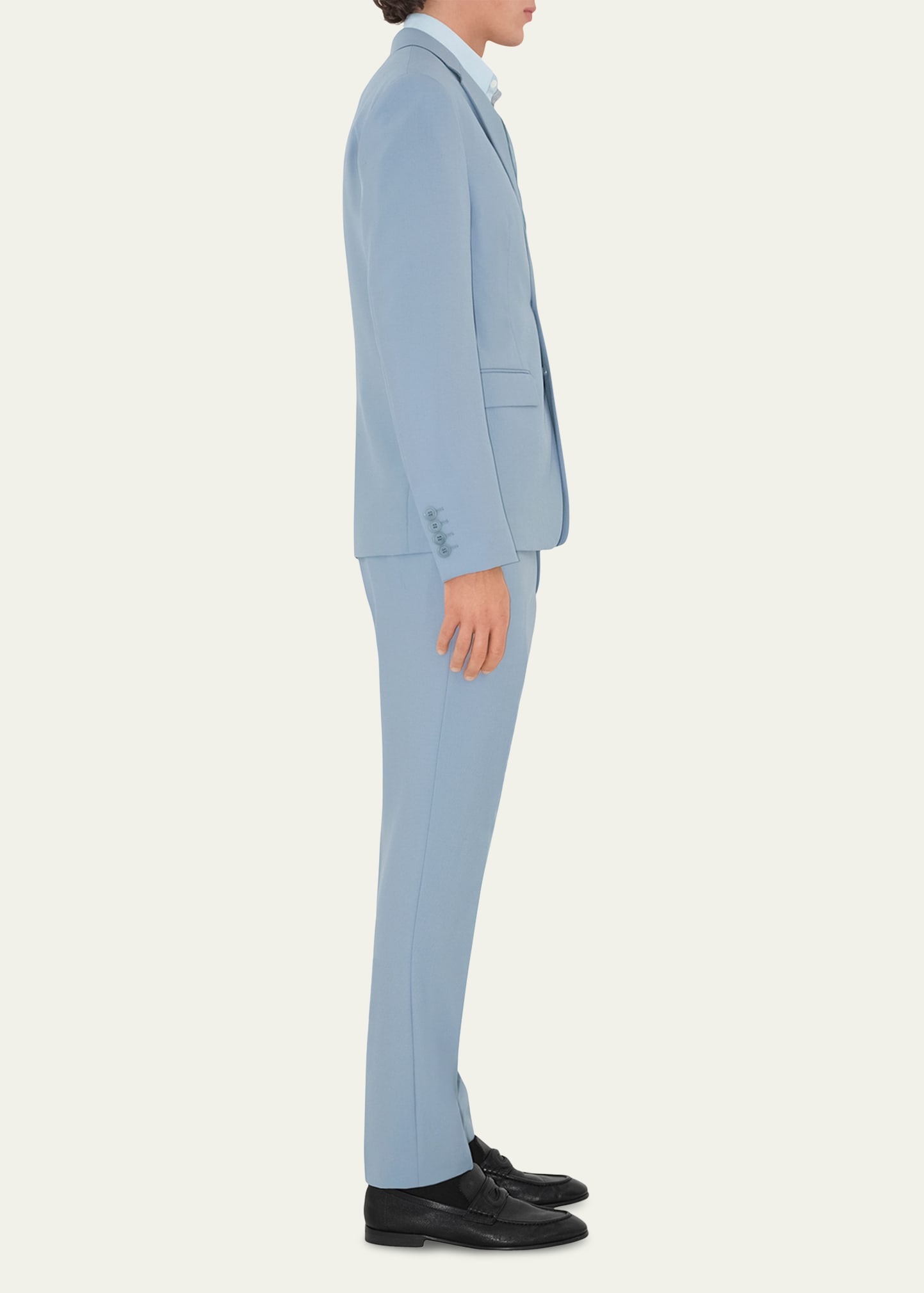 Men's Wool Slim-Fit Sport Coat - 4