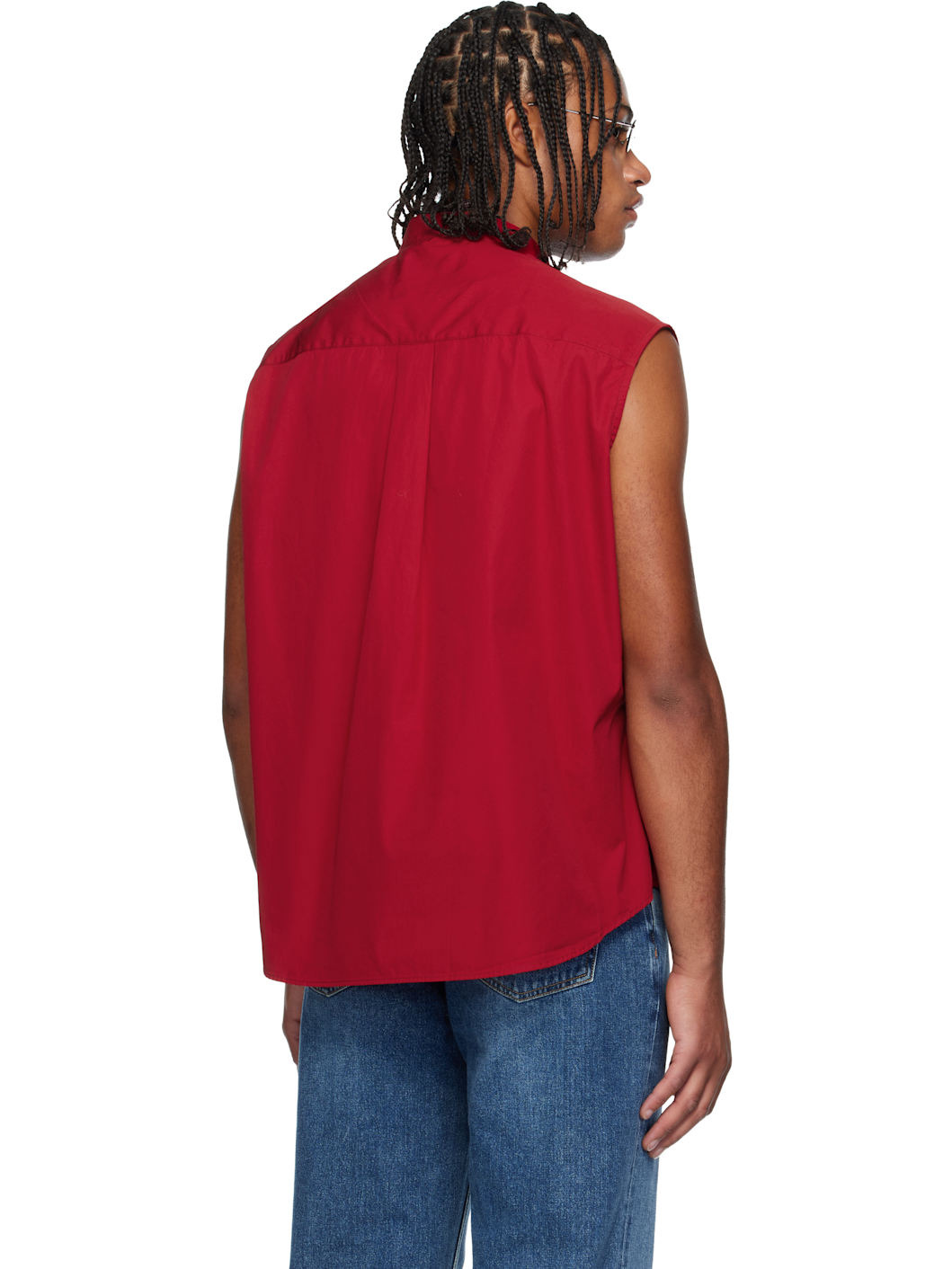 Red Wing Sleeveless Shirt - 3