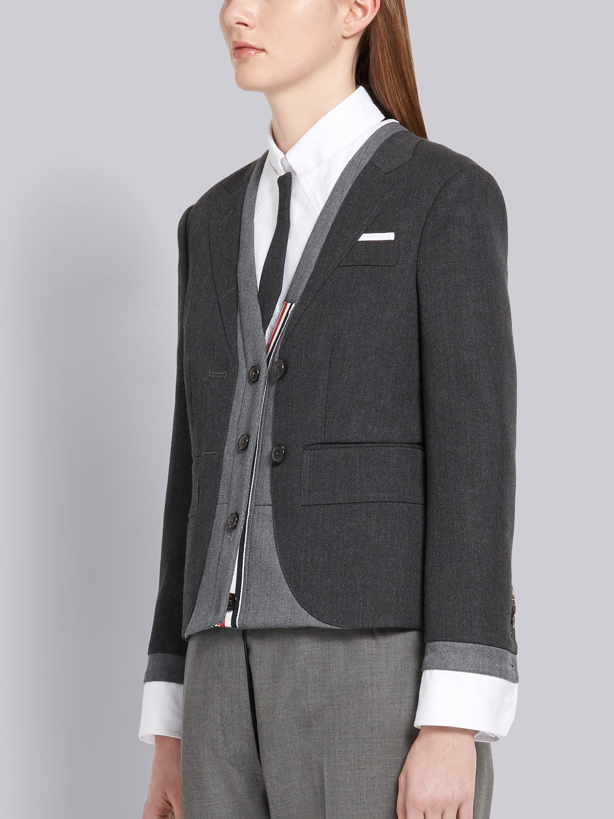 Trompe L'oeil Suit Sport Coat - 2