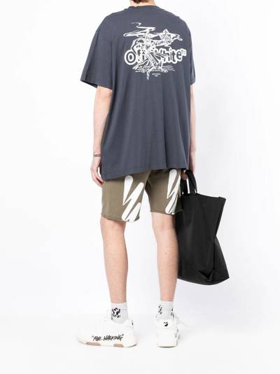 Off-White logo-print cotton T-shirt outlook