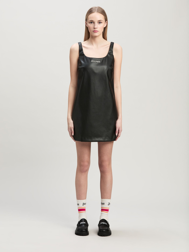 Track Dress Leather Effect 3