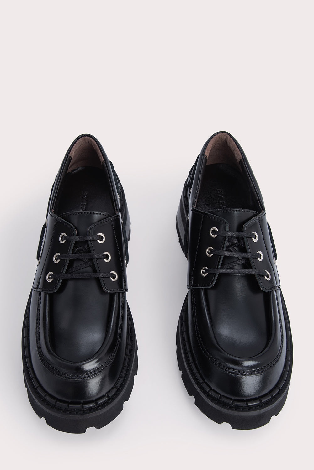 Stanley Black Semi Patent Leather - 8