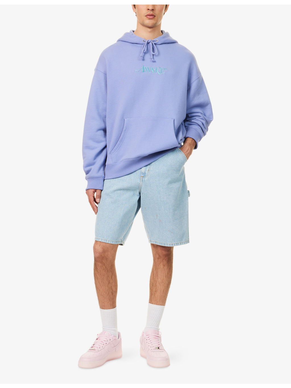 Classic Logo Kangaroo-Pocket Cotton-Jersey Hoody - 2