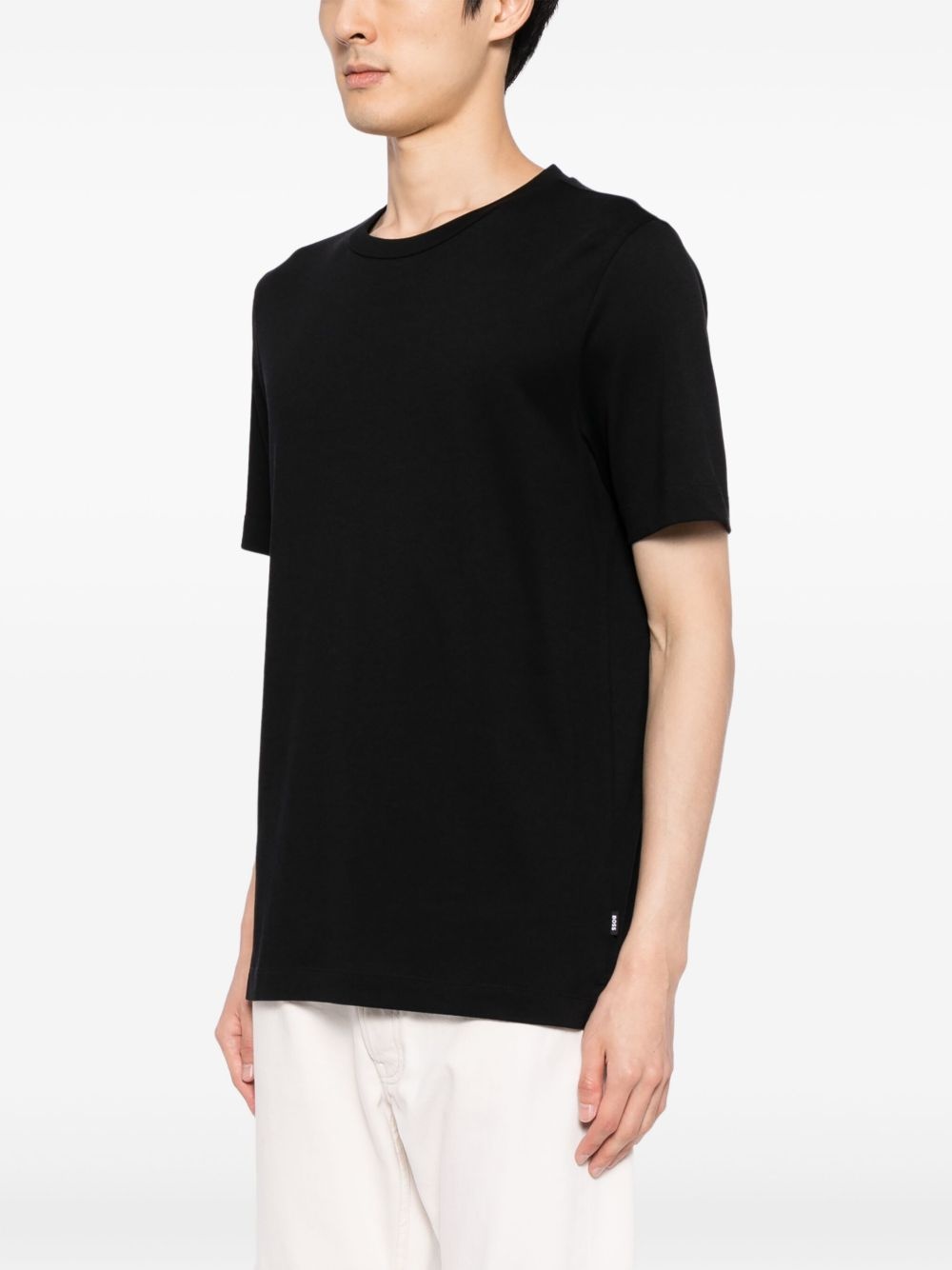 piqué-weave T-shirt - 3