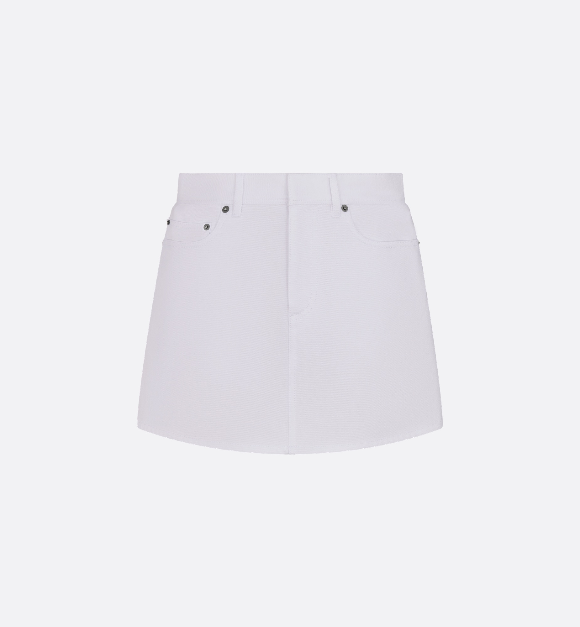 【DIOR】 Flared mini skirt ジャクロン ラベル Dior Flared Miniskirt | REVERSIBLE