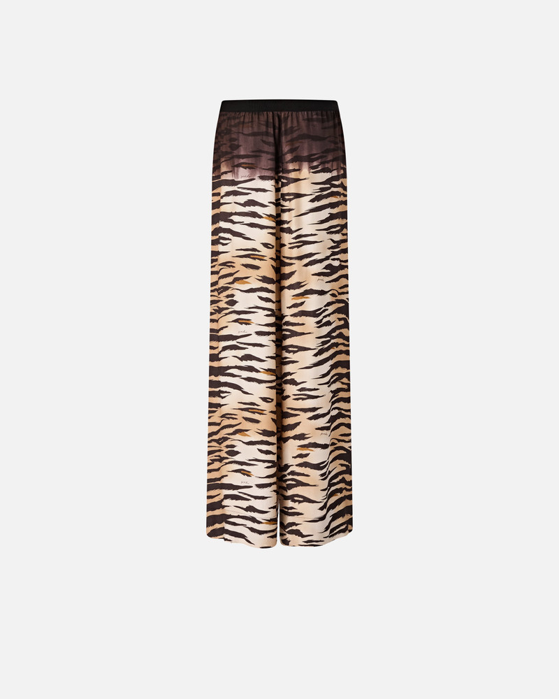 PINKO FLUID TROUSERS WITH TIGER PRINT outlook