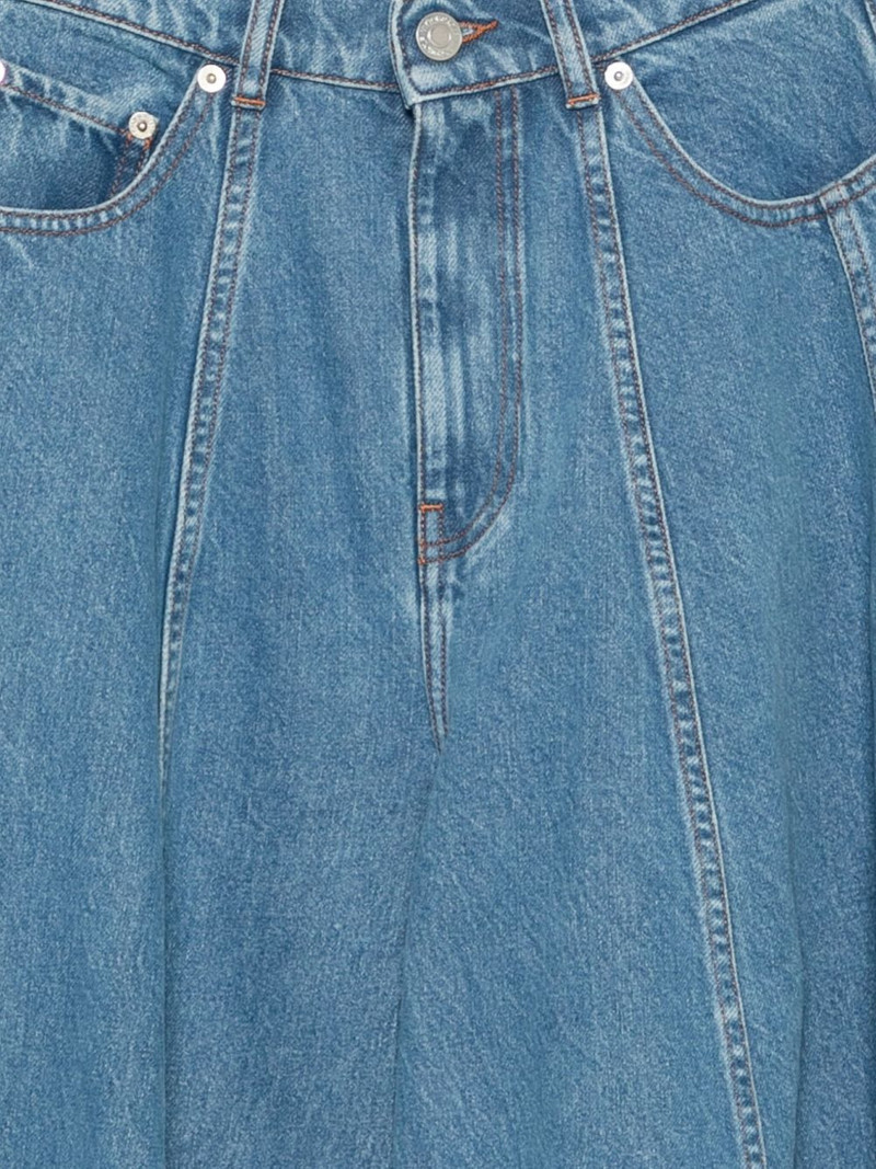 panelled balloon-shaped jeans 3