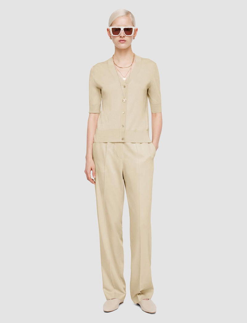 JOSEPH Superfine Cotton Silk Cardigan outlook