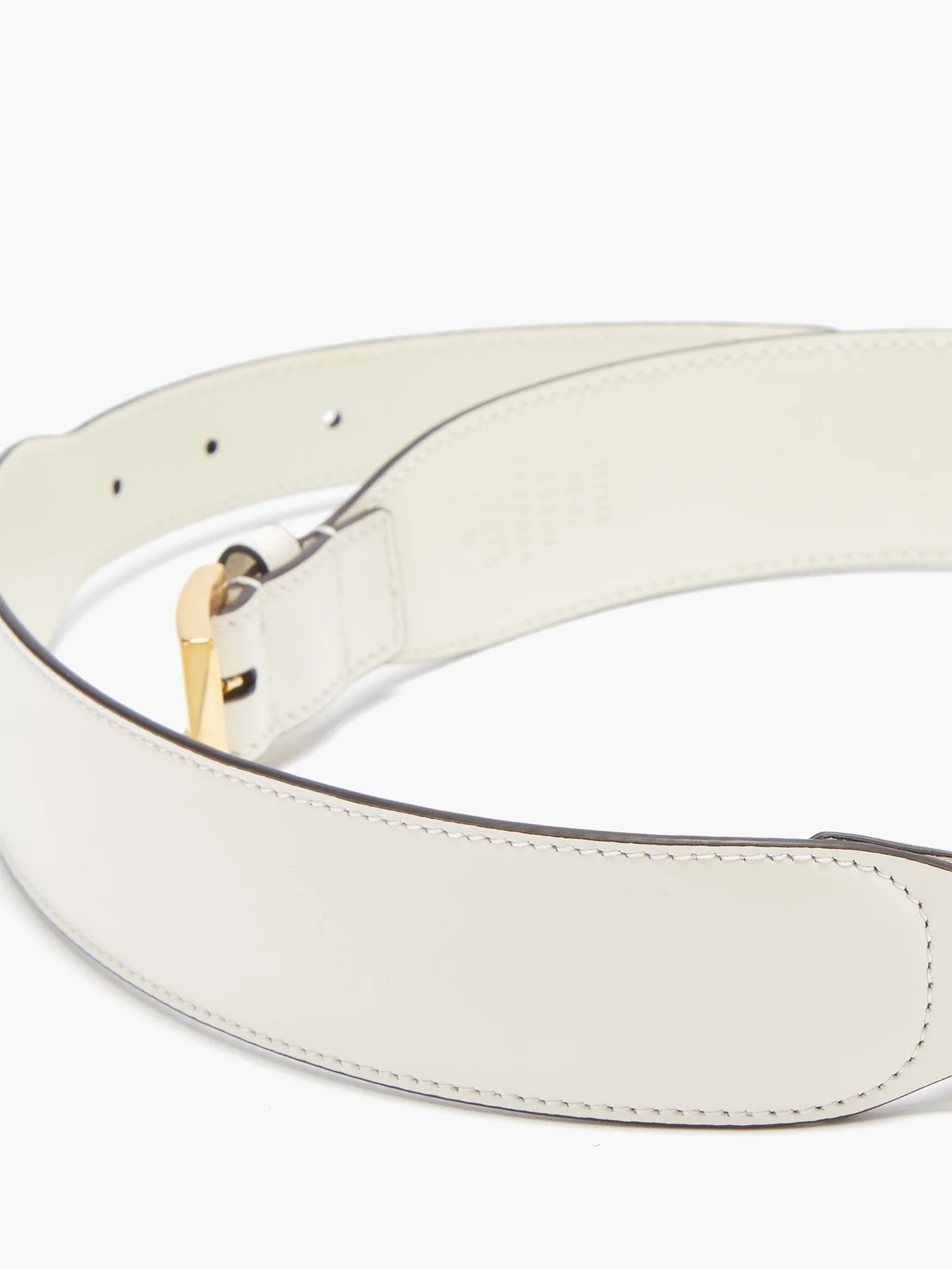 Horsebit leather belt - 3