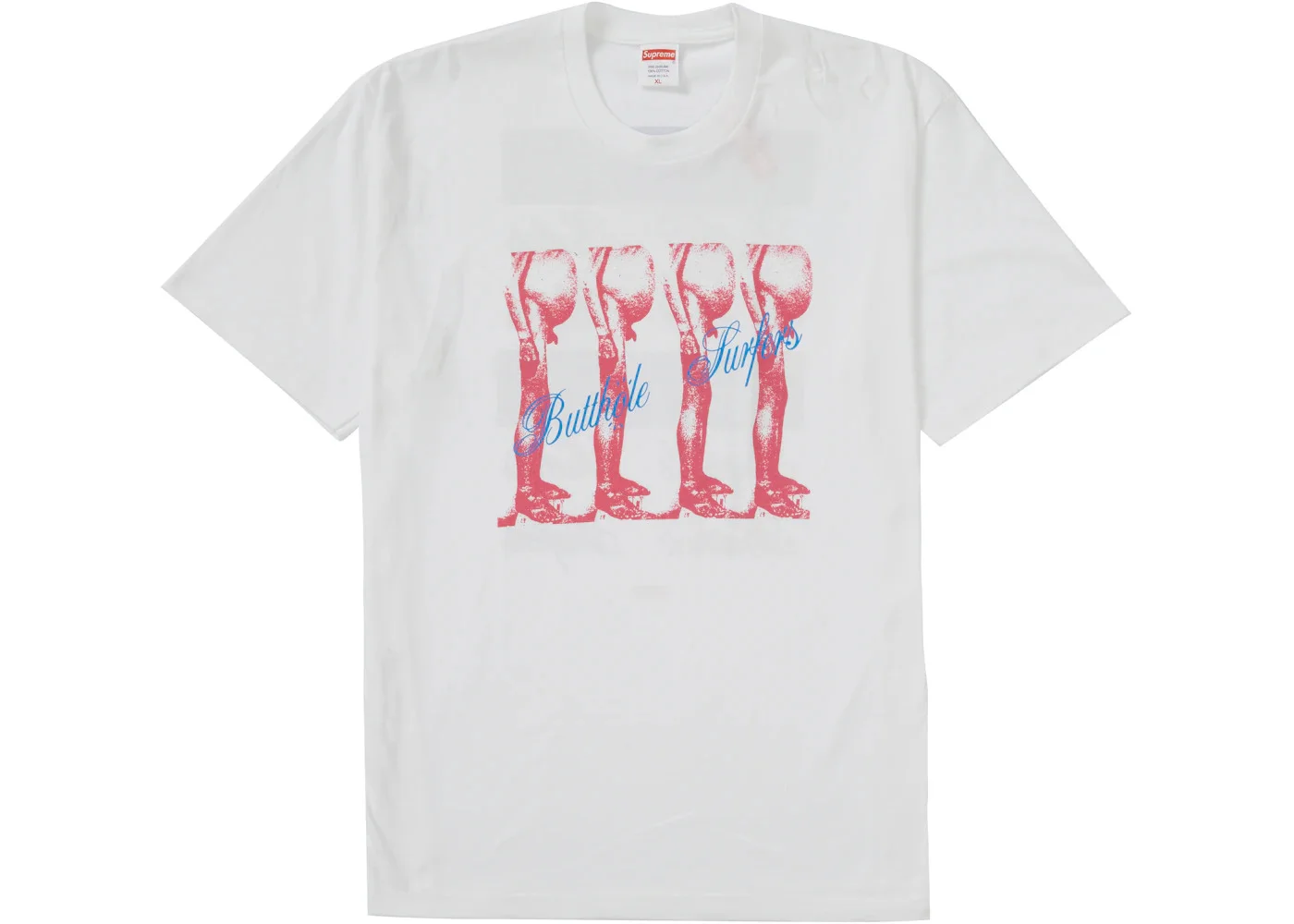 Supreme Butthole Surfers Tee White - 1