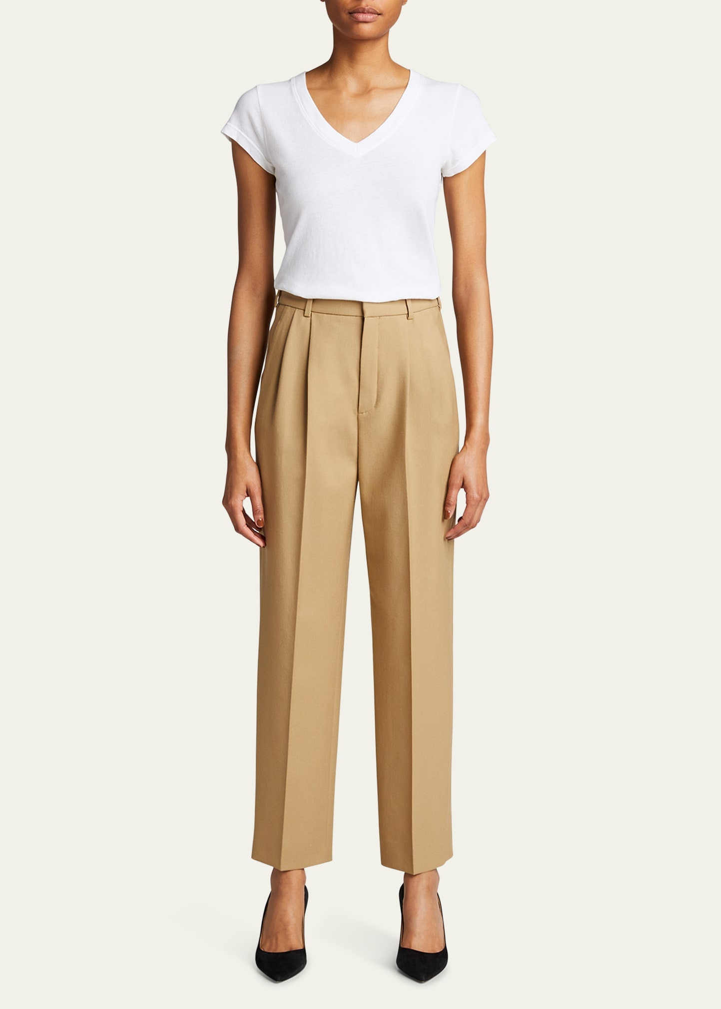 Becca V-Neck Short-Sleeve Tee - 2
