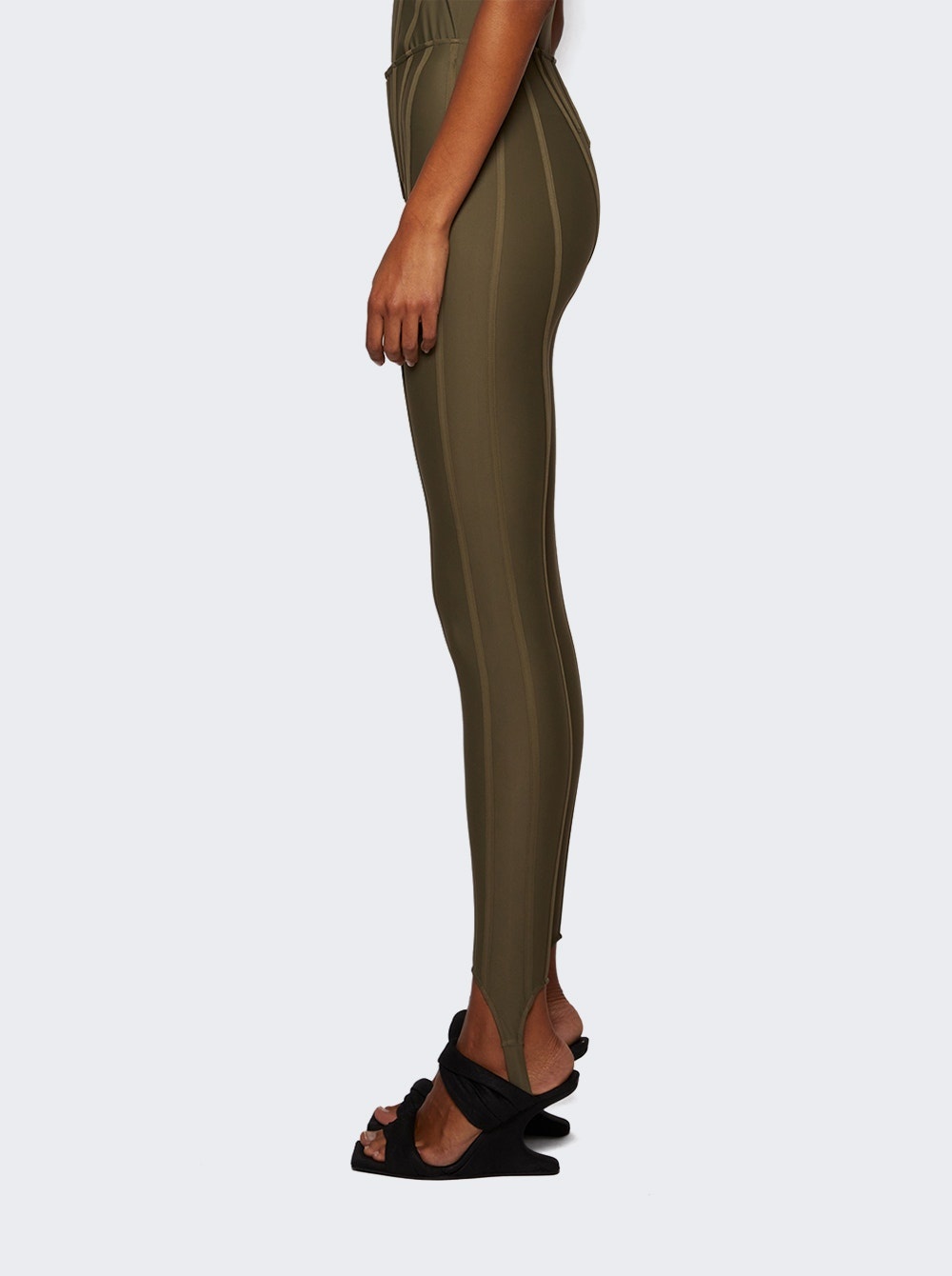 Corset Leggings Khaki - 4
