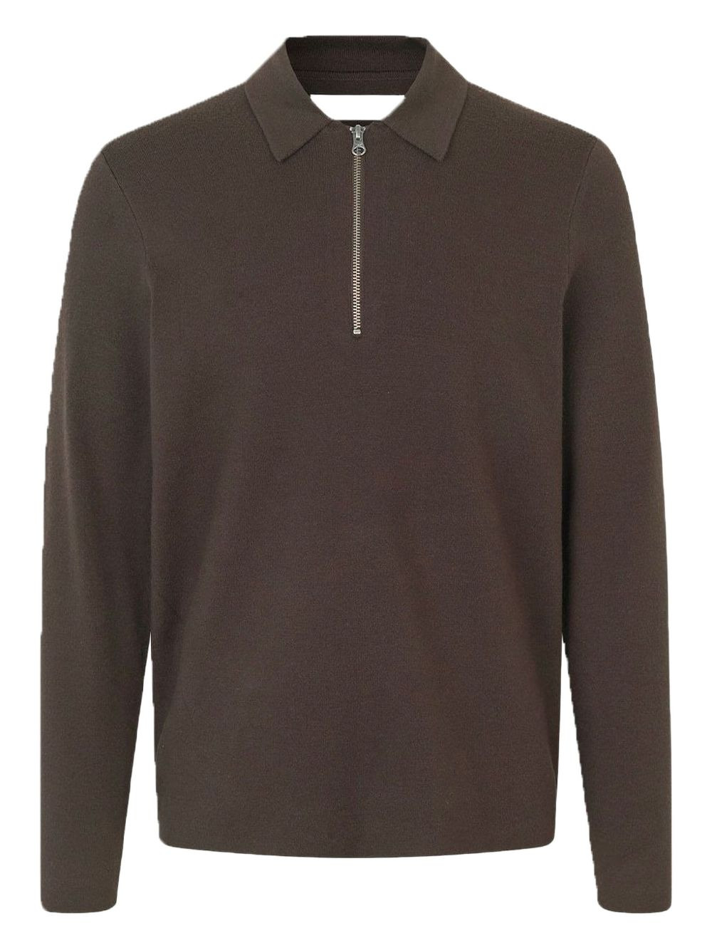 half-zip polo shirt - 1