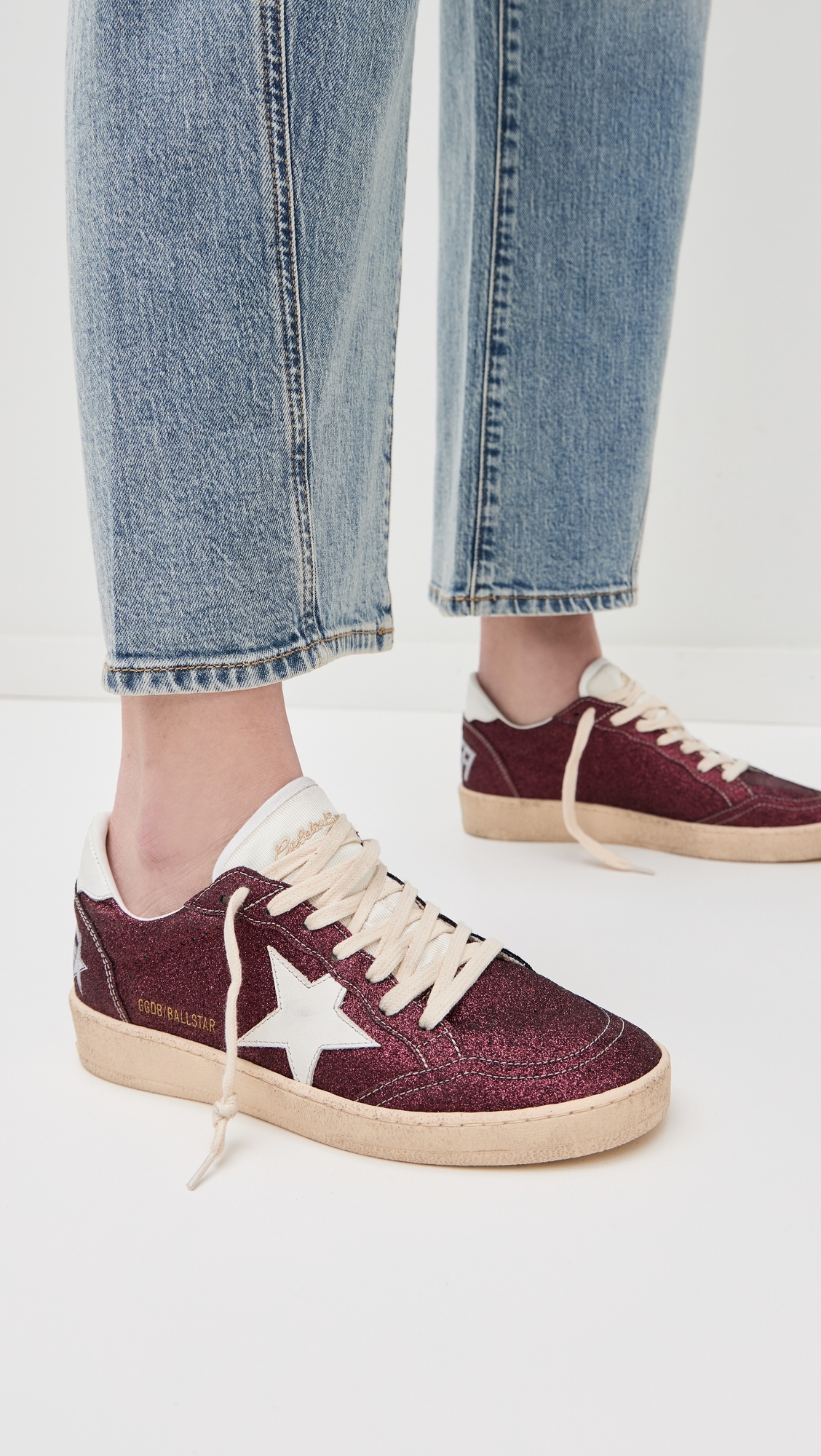 Ball Star Glitter Sneakers - 2