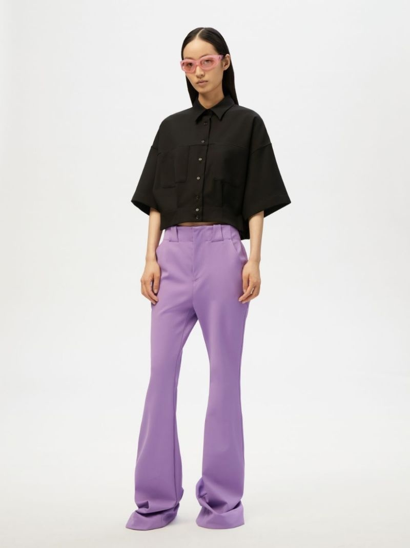 tailored flared trousers - 2