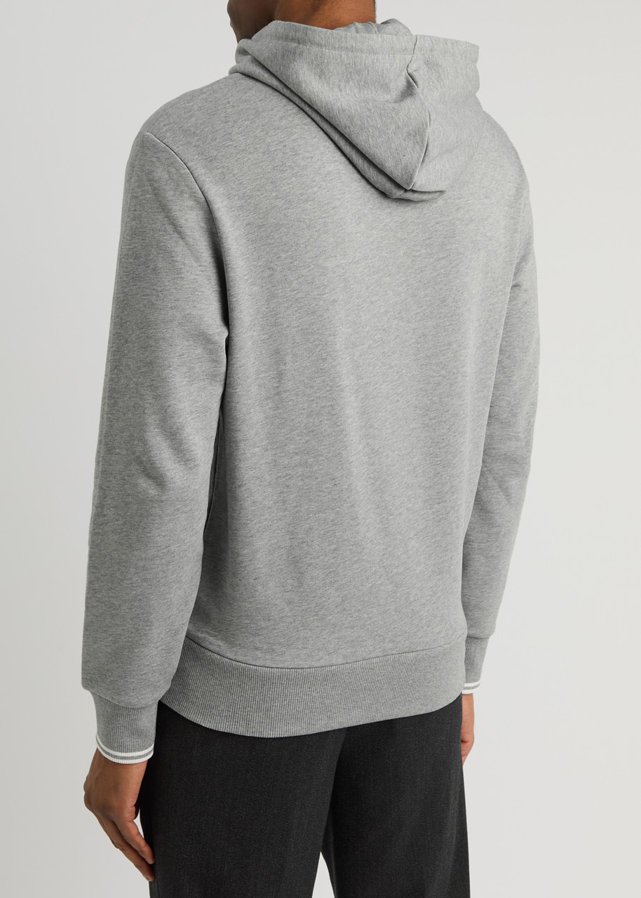 Fred Perry Logo-embroidered Hooded Cotton Sweatshirt - 3
