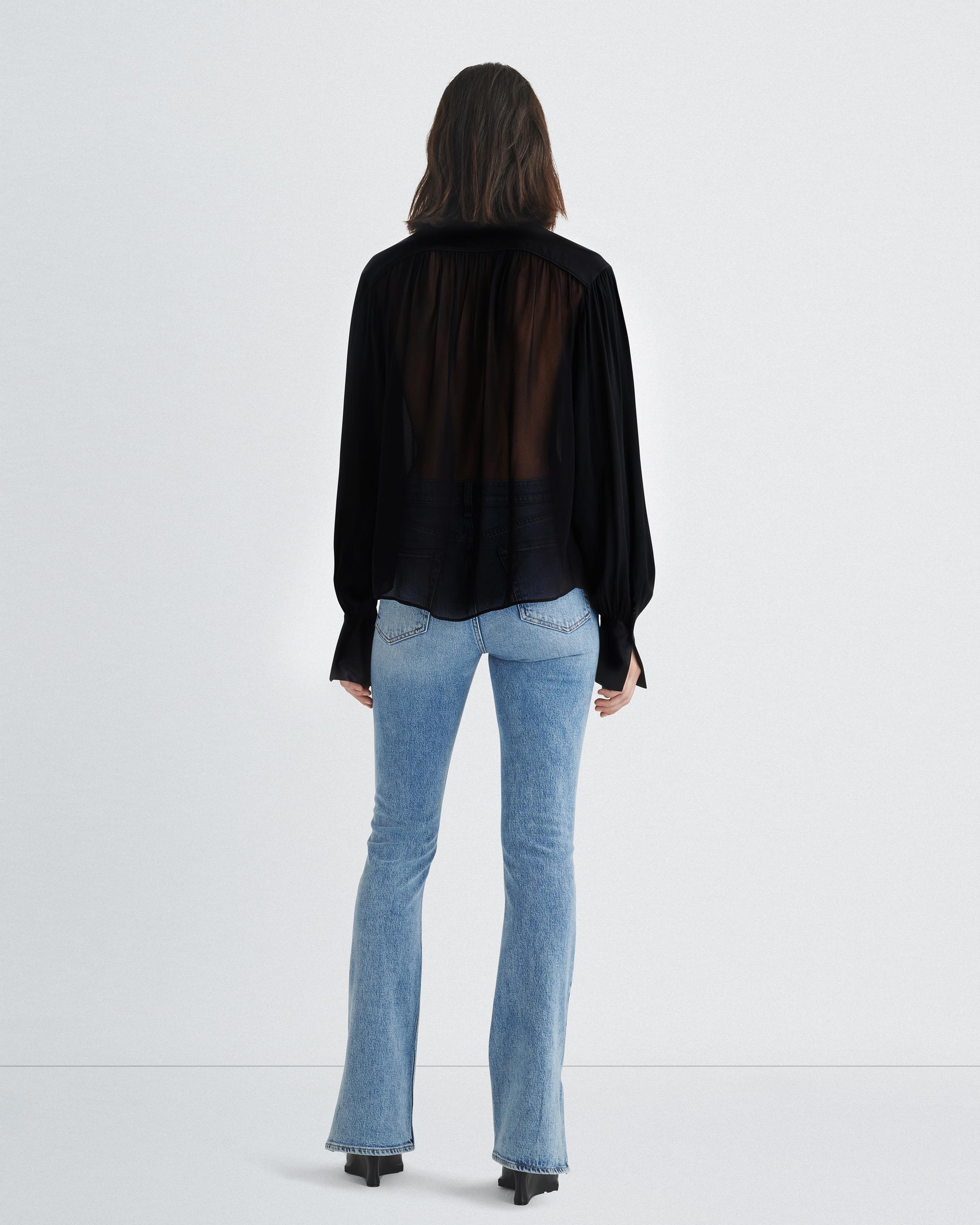Aubrey Georgette Blouse
Relaxed Fit Button Down - 5