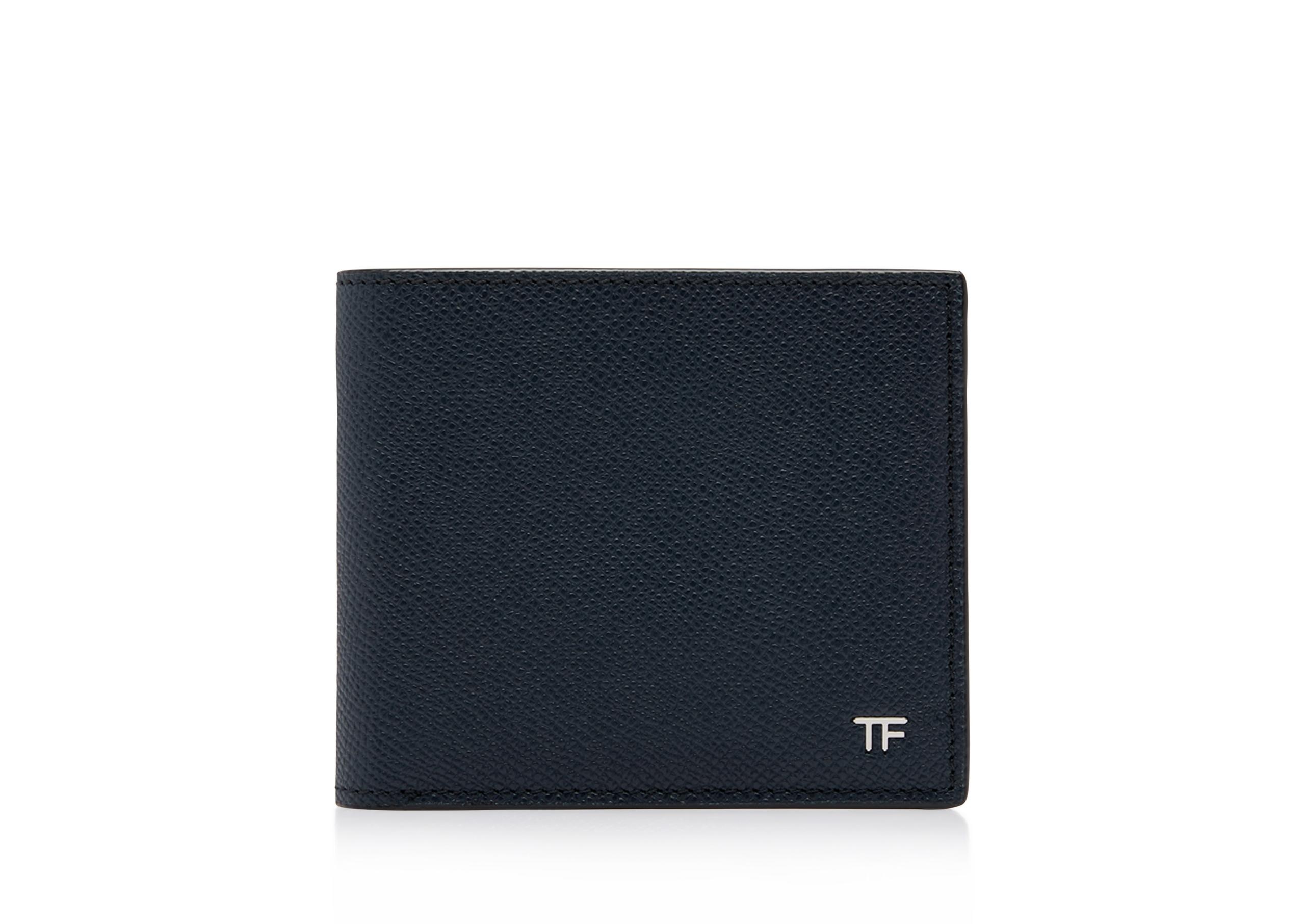 SMALL GRAIN LEATHER BIFOLD WALLET - 1