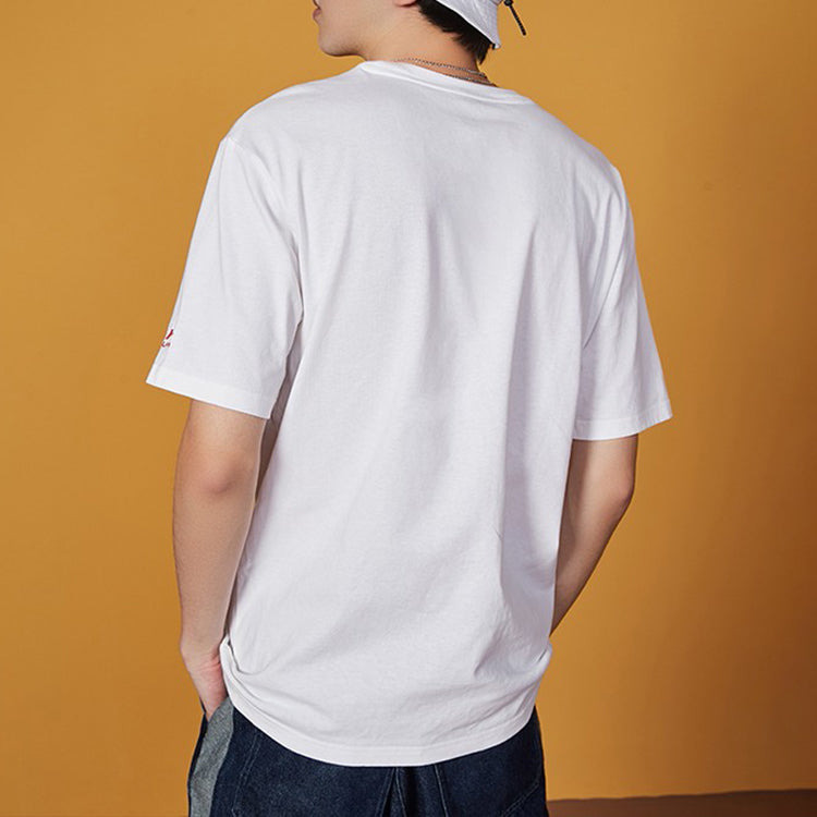 Li-Ning Subject Retro Short Sleeve 'White' AHSQ185-1 - 4