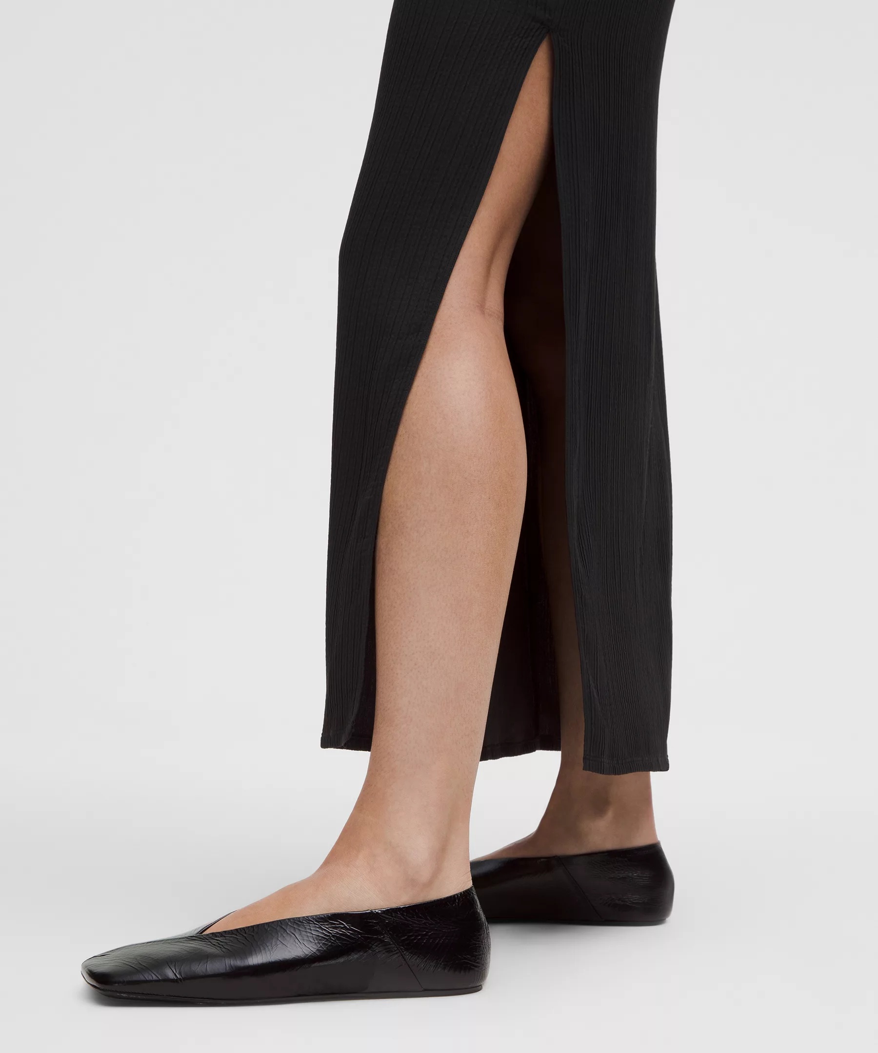 Sleeveless Pleated Stretch Maxi Dress - 5