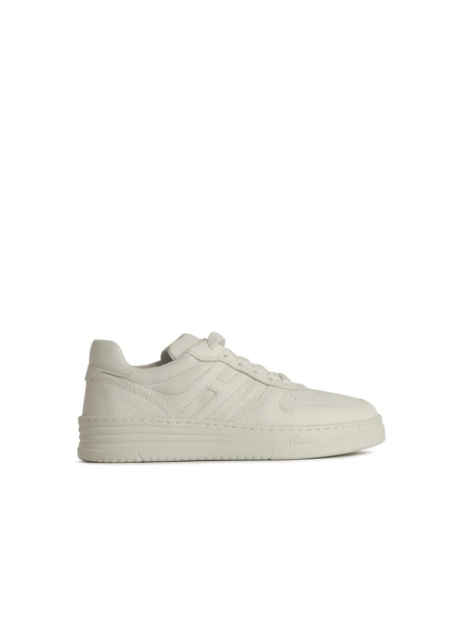 Hogan 'H630' White Leather Sneakers - 1