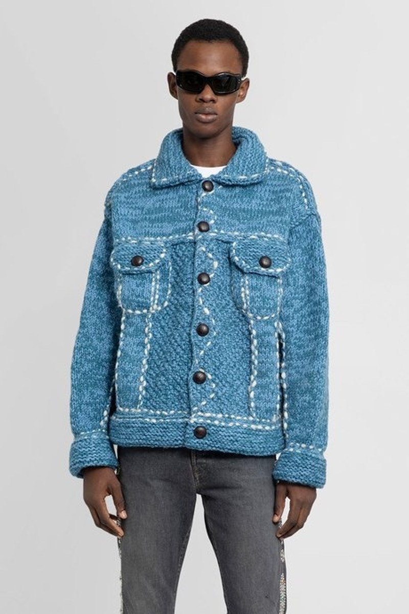 Kapital men's navy wool cowichan g hand 1