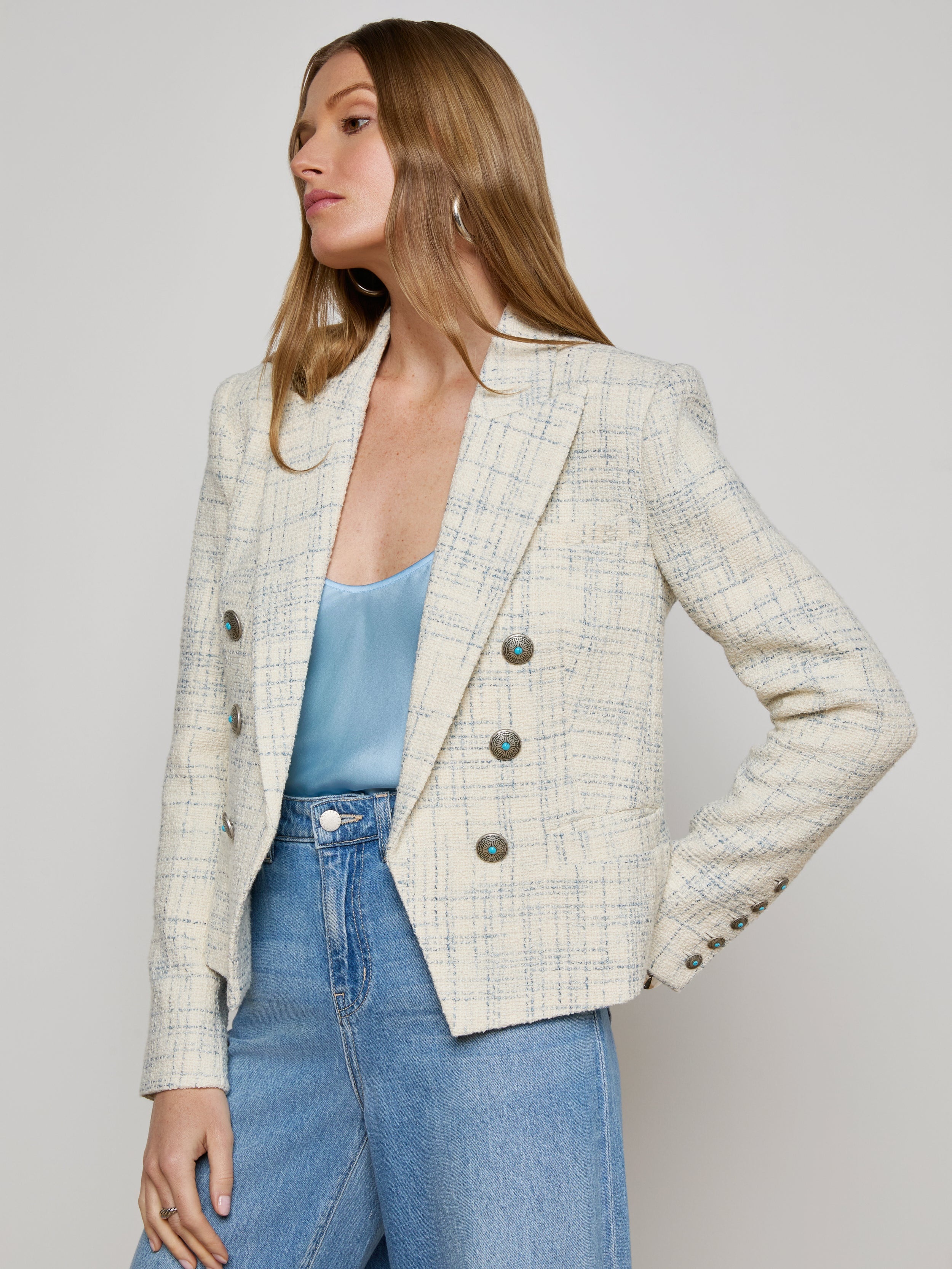 Brooke Tweed Blazer - 4