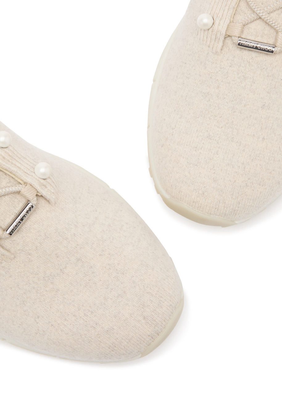 Jimmy Choo Veles Knitted Cashmere Trainers - 3