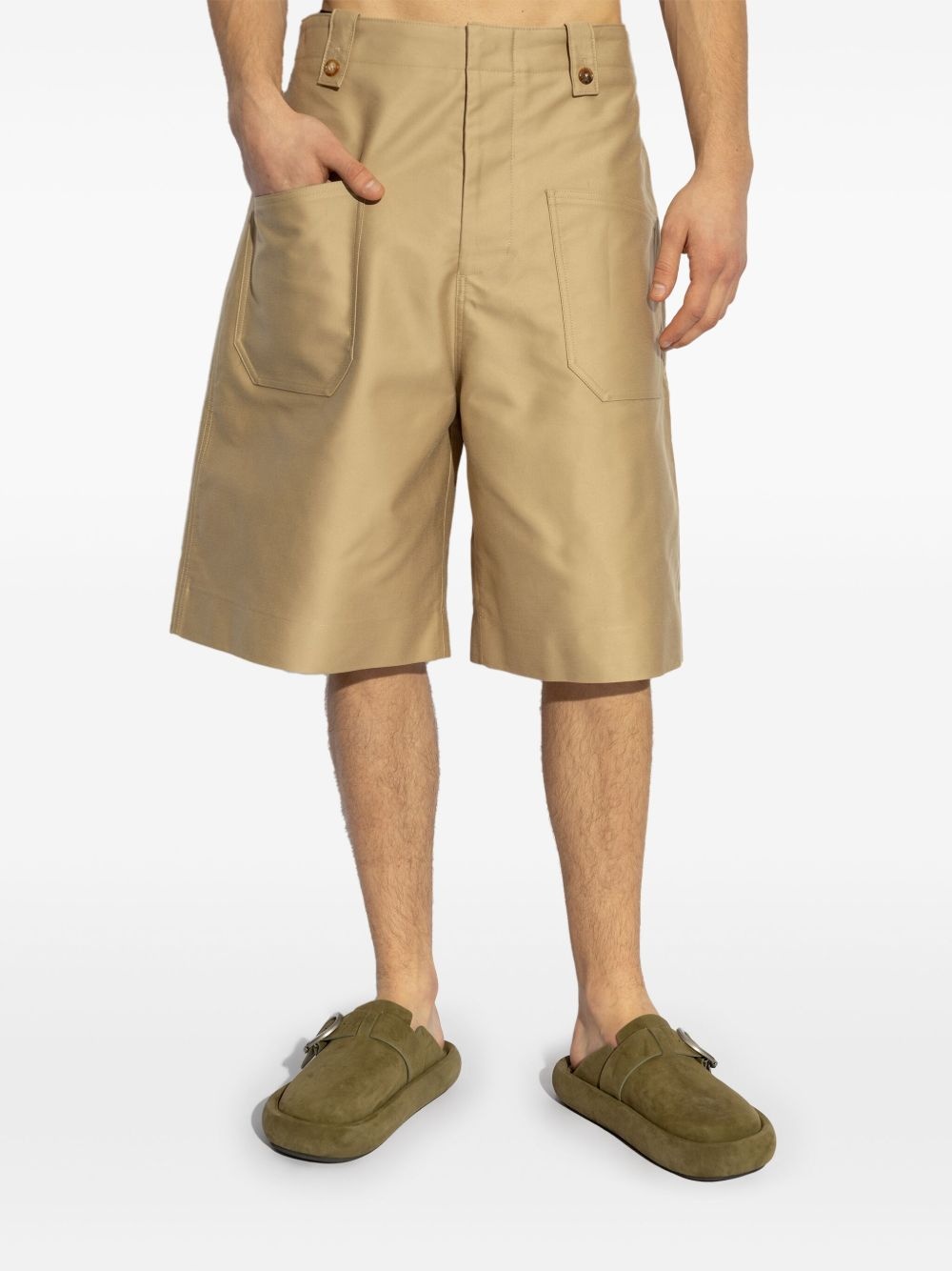 cotton bermuda shorts - 3