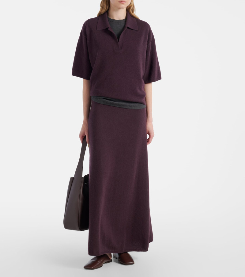 LISA YANG Dolly cashmere maxi skirt outlook