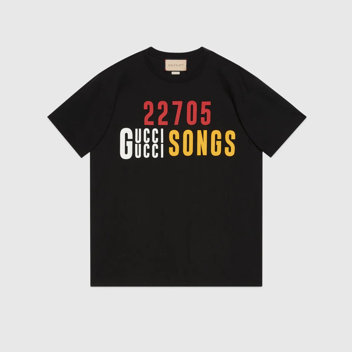 Gucci 100 cotton T-shirt - 1