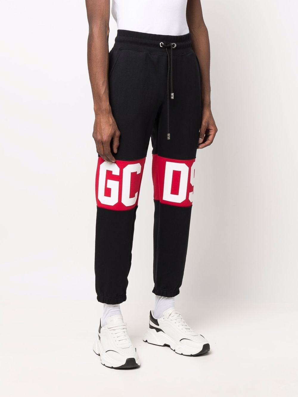 logo drawstring tracksuit bottoms - 3