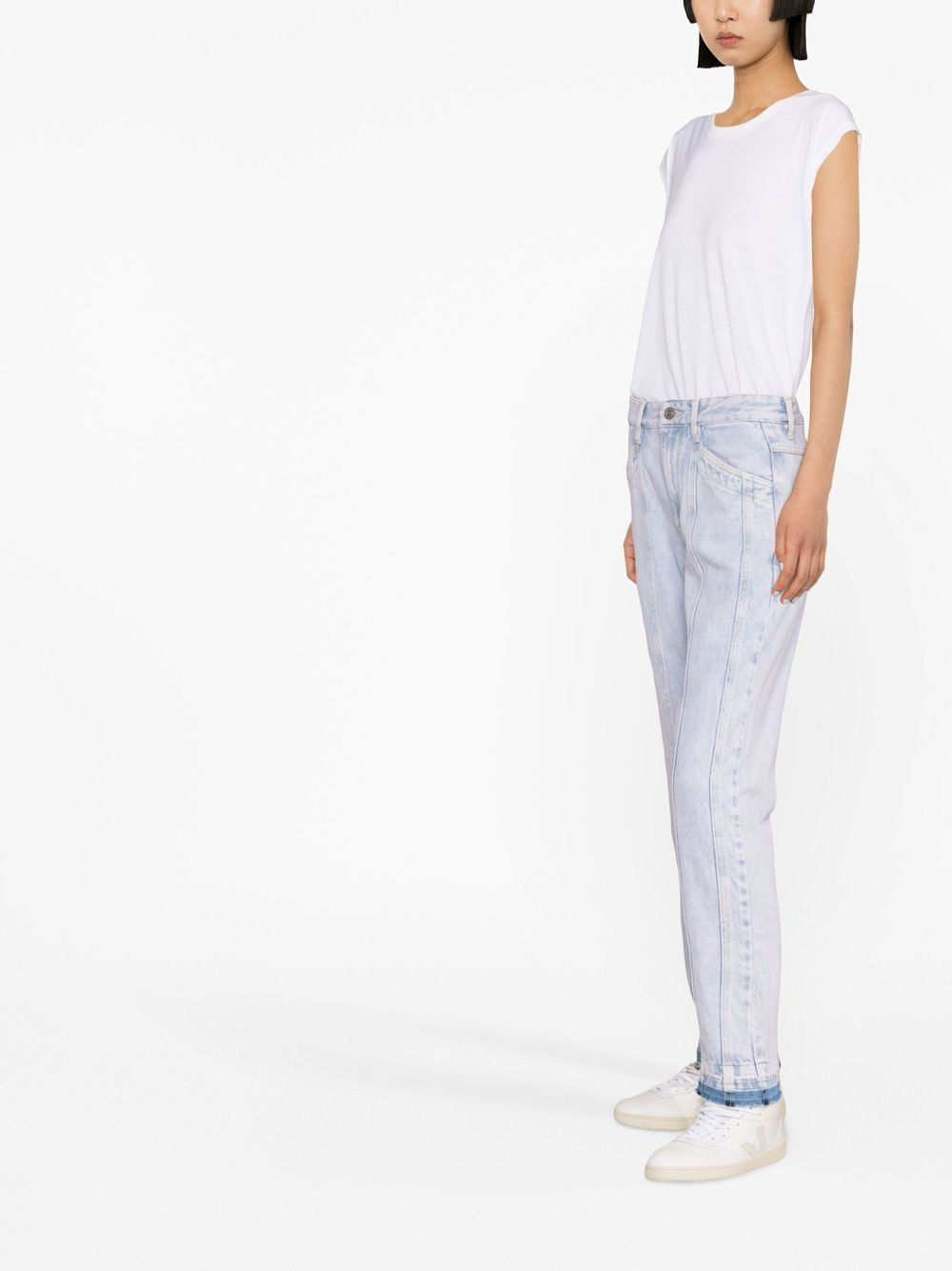 low-rise slim-cut jeans - 4