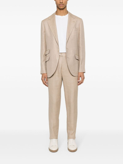 Brunello Cucinelli single-breasted suit outlook
