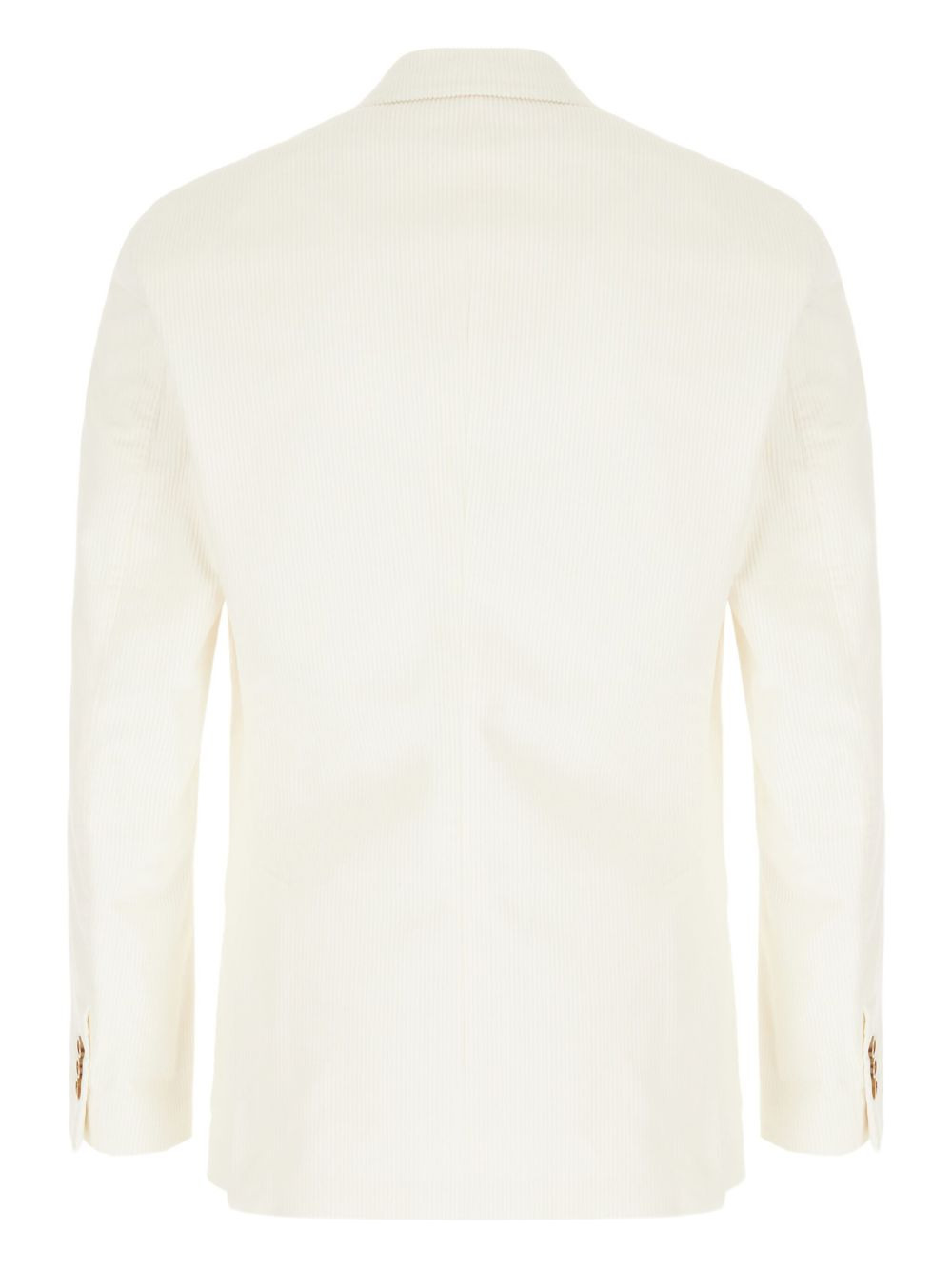 corduroy single-breasted blazer - 3