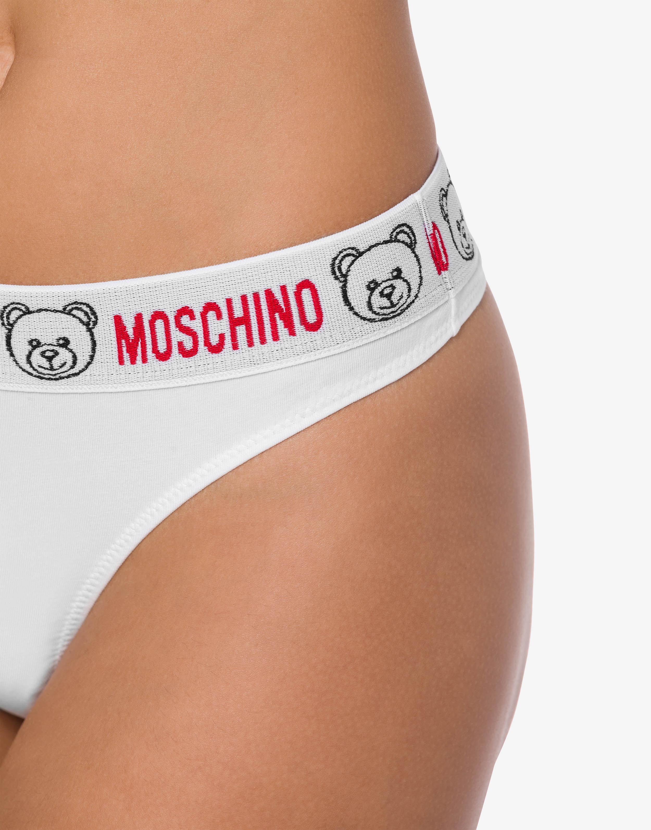 ELASTIC TEDDY THONG - 4