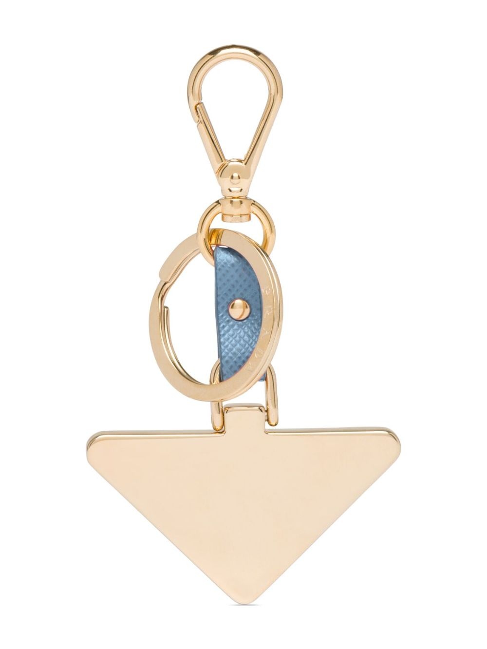 Saffiano leather keychain - 2