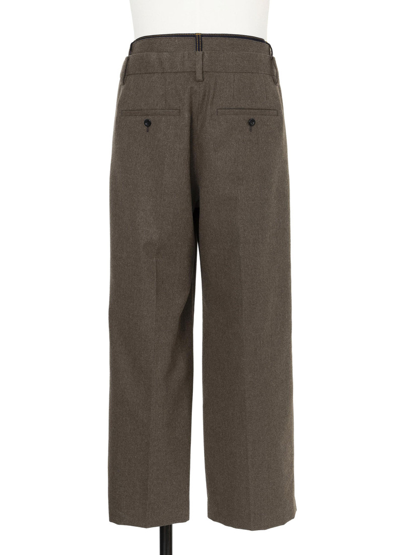 Wool Flannel x Denim Pants 3